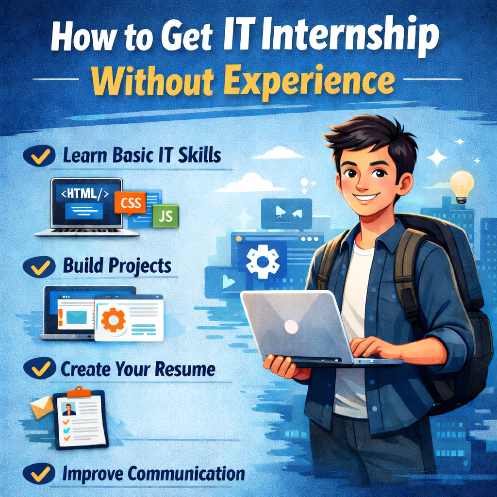 How to Get IT Internship Without Experience Beginner's Guide 2026